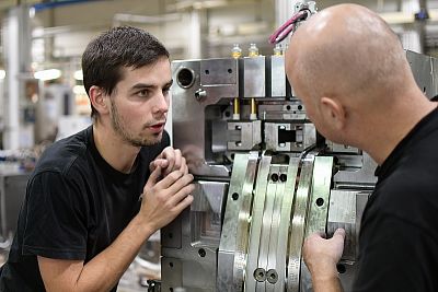 Production of injection molds